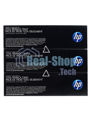 Картридж лазерный комплект HP CF373AM голубой/пурпурный/желтый для CLJ CP1215/1515 3 х 1400 стр.