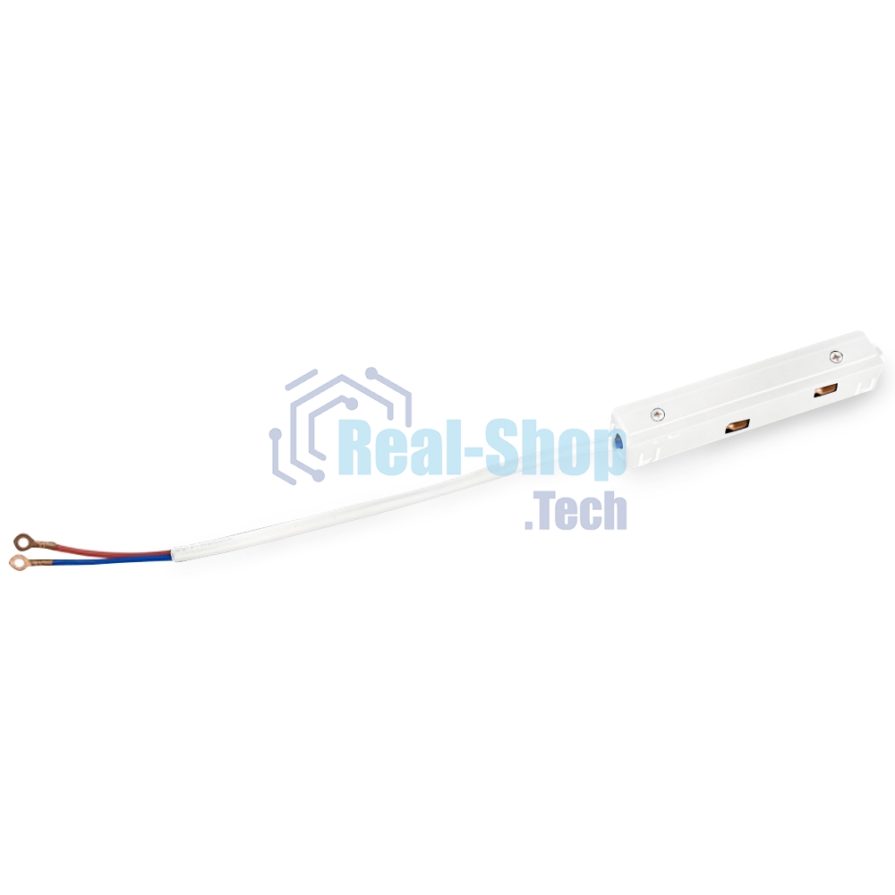 GL3628 WH белый ввод питания для шинопровода IP20 48V 380*18*18