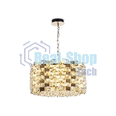 Люстра Ambrella light LH41003/12 BS/CL латунь/прозрачный E14*12 max 40W D540*290