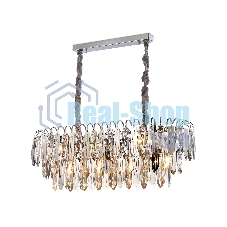 Светильник Ambrella light TR5259/10 CH/CL хром/прозрачный E27*10 max 40W 800*300*270