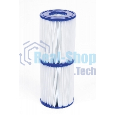 Картридж BestWay (тип II), 10,6х13,6см, для фильтр-насосов 58117, 58148, 58383, 58386 (комплект из 2 шт), уп.6