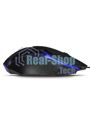Мышь проводная ExeGate Gaming Standard Laser GML-17 черный, 1200 dpi, USB, кнопки - 3