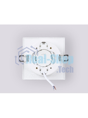 Светильник Ambrella light TN52421 WH/FR белый/белый матовый GX53 max 12W 105*105*45