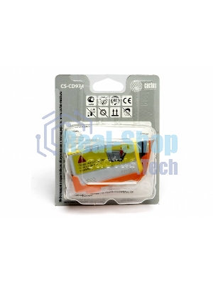 Картридж струйный Cactus CS-CD974 №920XL желтый (14,6 мл.) для HP Officejet 6000/6500/7000/7500