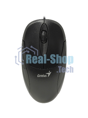 Мышь проводная Genius XScroll V3 черный, 1000 dpi, USB, кнопки - 3