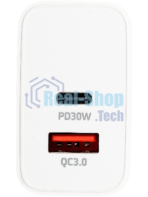Сетевое зарядное устройство Digma DGW3D 3A PD+QC белый