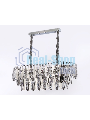 Светильник Ambrella light TR5259/10 CH/CL хром/прозрачный E27*10 max 40W 800*300*270