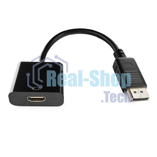 Переходник DisplayPort - HDMI Cablexpert A-DPM-HDMIF-002, 20M/19F, пакет