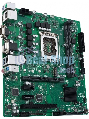 Материнская плата ASUS Pro H610M-C D4-CSM, LGA 1700, Intel H610, 2xDDR4, 4xSATA, 1xM.2, 1xPCI-E 4.0 x16, 1xPCI, 1xDP, 1xHDMI, 1xVGA, 1x 1Gb LAN, 2xUSB-A 2.0, 2xUSB-A 3.2 Gen 1, 3x3.5 мм, 7.1, Micro-ATX