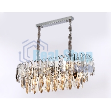 Светильник Ambrella light TR5259/10 CH/CL хром/прозрачный E27*10 max 40W 800*300*270