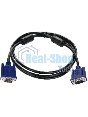 Кабель соединительный SVGA (15M/M) 1,8m 2 фильтра TV-COM QCG120H-1.8M