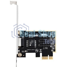Сетевой PCI Express адаптер D-Link DGE-562T/A2A с 1 портом 100/1000/2.5Gbase-T