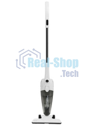 Пылесос вертикальный Deerma Combo DX118C белый, питание от сети, 400 Вт, уборка сухая, пылесборник 1.2 л
