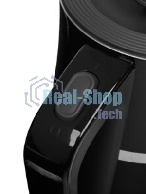 Чайник электрический Centek CT-0028 черный, 1.7 л, 2200 Вт, скрытый нагревательный элемент