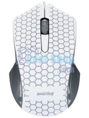 Мышь проводная Smartbuy ONE 334 белая SBM-334-W