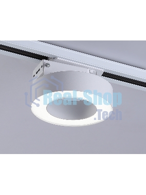Трековый однофазный светодиодный светильник Ambrella light GL6866 WH белый LED 15W 4200K D115*80