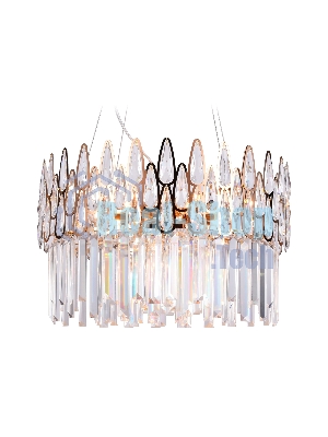 Светильник Ambrella light TR5263/8 GD/CL золото/прозрачный E14/8 max 40W D500*700