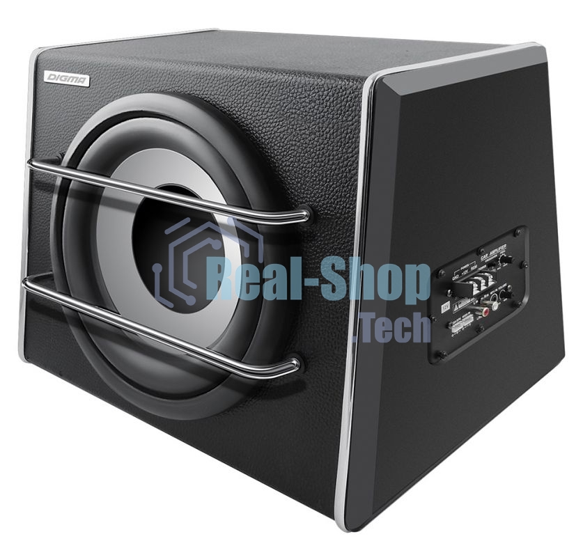 Сабвуфер автомобильный Digma DCS-120 300Вт активный (30см/12