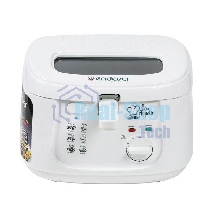 Фритюрница Endever Skyline FR-111, белый