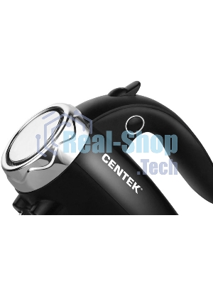 Миксер Centek CT-1115 черный/хром 350 Вт