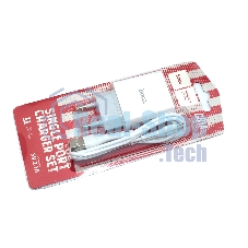 Блок питания (сетевой адаптер) HOCO C81A Asombroso single 1xUSB с кабелем Micro-USB, 2.1A, 10W