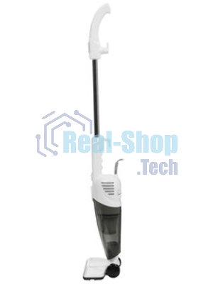 Пылесос вертикальный Deerma Combo DX118C белый, питание от сети, 400 Вт, уборка сухая, пылесборник 1.2 л