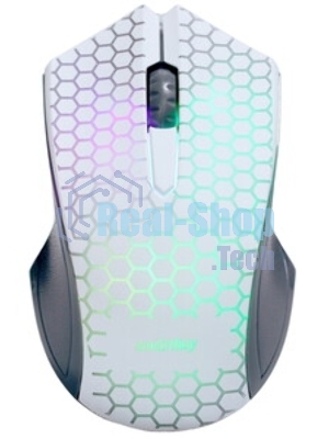 Мышь проводная Smartbuy ONE 334 белая SBM-334-W