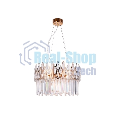Светильник Ambrella light TR5263/8 GD/CL золото/прозрачный E14/8 max 40W D500*700