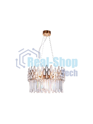 Светильник Ambrella light TR5263/8 GD/CL золото/прозрачный E14/8 max 40W D500*700