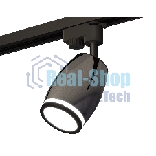 Светильник Ambrella light XT1123011 DCH/SBK/FR черный хром/черный песок/белый матовый MR16 GU5.3 (A2521, C1123, N7121)