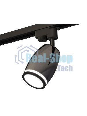 Светильник Ambrella light XT1123011 DCH/SBK/FR черный хром/черный песок/белый матовый MR16 GU5.3 (A2521, C1123, N7121)