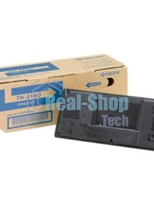Картридж лазерный Kyocera TK-3160 (1T02T90NL0/1T02T90NL1) черный для P3045dn/P3050dn/P3055dn/P3060dn 12500 стр.