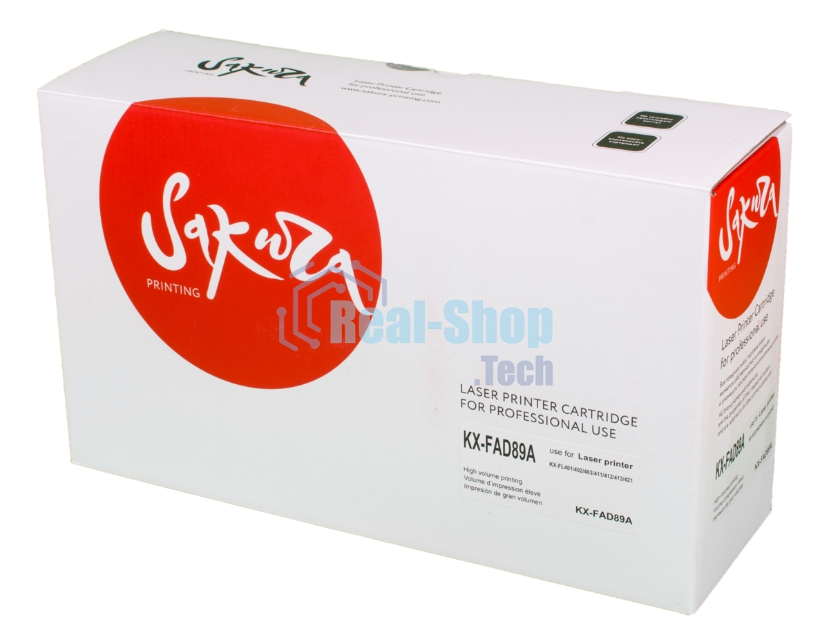 Фотобарабан Sakura KXFAD89A для Panasonic KX-FL403/423RU, FLC413/418RU 10 000 к.