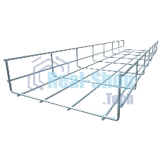 Лоток проволочный 60х60 L3000 сталь 4мм PL60х60х4.0 оцинк. КМ LO0660