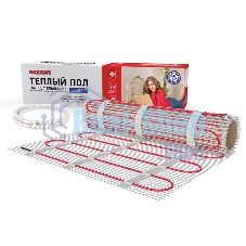 Теплый пол (нагревательный мат) Rexant Classic RNX -0,5-75 (площадь 0,5 м2 (0,5 х 1,0 м)), 75 Вт двухжильный с экраном