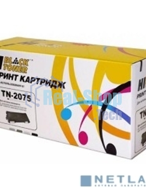 Расходные материалы Hi-Black TN-2075 Тонер-картридж Hi-Black для Brother 2030/2040/2070, 2500 стр.