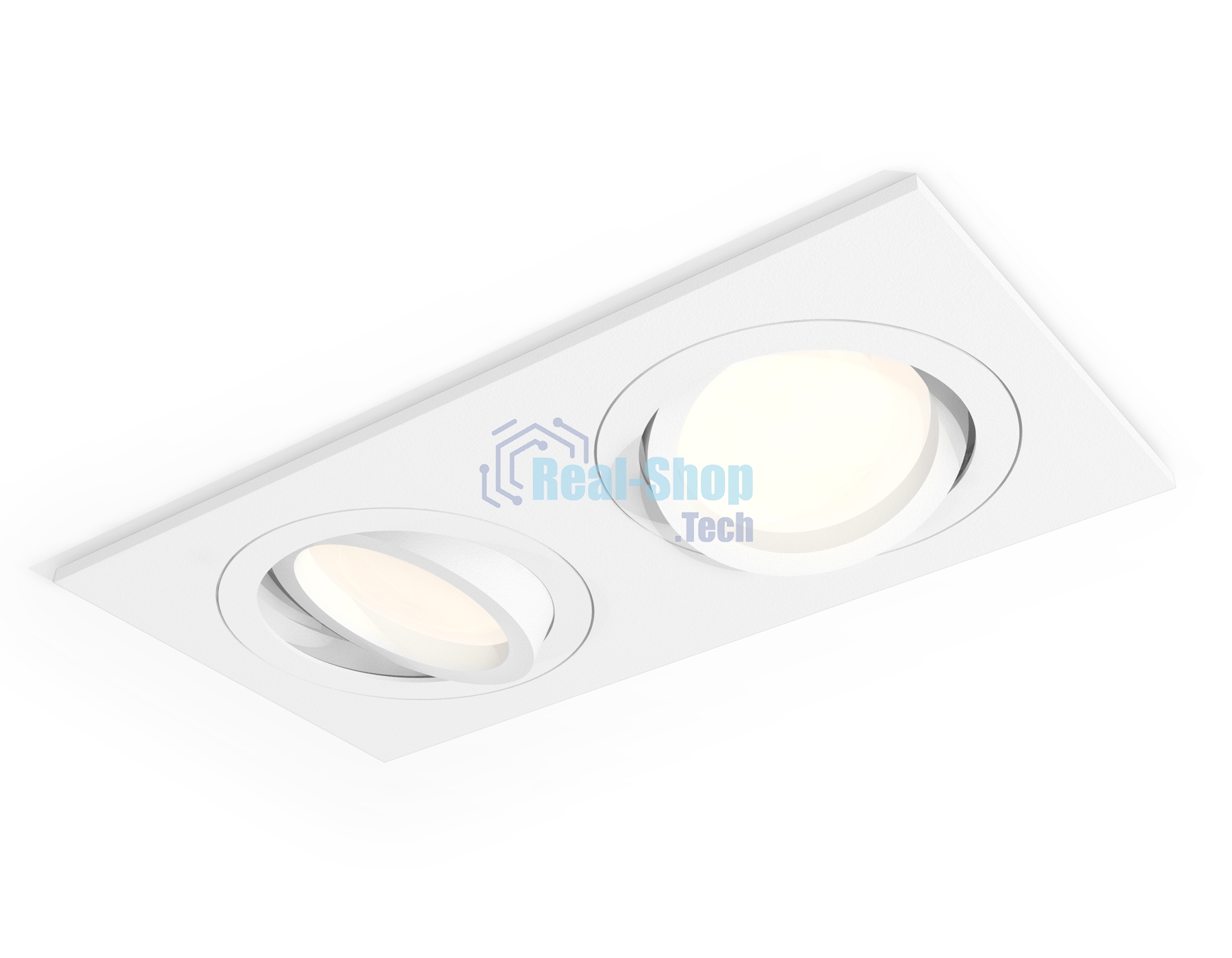 Комплект встраиваемого поворотного светильника Ambrella light XC7635080 SWH белый песок MR16 GU5.3 (C7635, N7001)