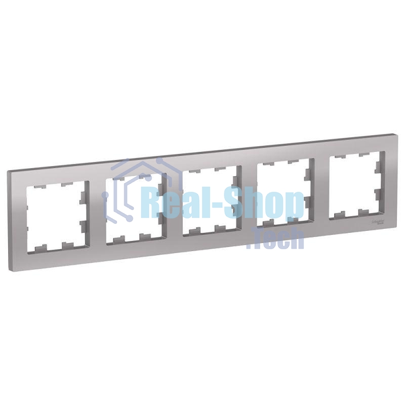 Рамка 5-м ATLAS DESIGN универс. алюм. SchE ATN000305