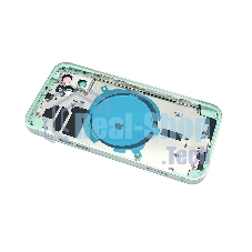 Задняя крышка (корпус) в сборе с рамкой для Apple iPhone 12 зеленый