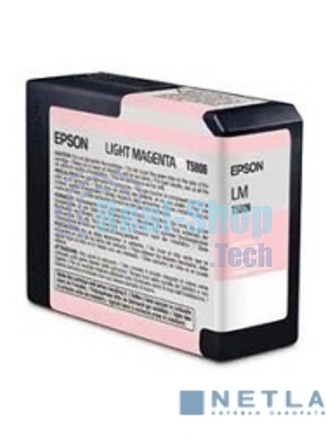 Картридж струйный Epson C13T580B00 светло-пурпурный (80мл)