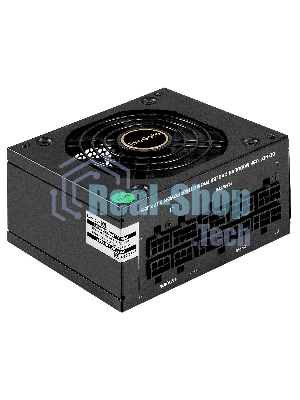 Блок питания 550W ExeGate M550 GOLD (SFX, APFC, КПД 90% (80 PLUS GOLD), 9см fan, 24pin, (4+4)pin, 2xPCI-E, 6xSATA, 3xIDE, 1xFDD, Full Cable Management, black, ATX adapter, Retail box)