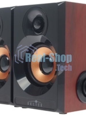 Акустическая система Oklick OK-161 2.0 темное дерево 6Вт