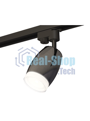 Светильник Ambrella light XT1123012 DCH/SBK/FR черный хром/черный песок/белый матовый MR16 GU5.3 (A2521, C1123, N7160)