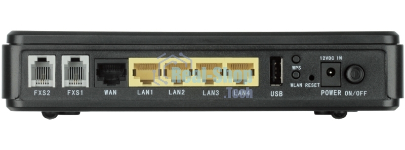 Маршрутизатор D-Link DVG-N5402SP/2S1U/C1B Беспроводной маршрутизатор с поддержкой 3G, 2 FXS-портами и USB-портом