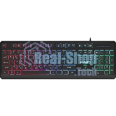 Клавиатура проводная Defender Raid GK-778DL, USB, черный