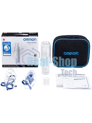 Ингалятор Omron U100 NE-U100-E ультразвуковой стационарный белый/серый