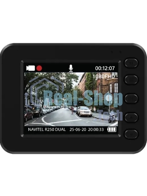 Видеорегистратор Navitel R250 DUAL DVR, 1920x1080, 2