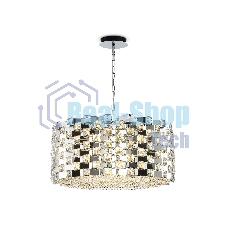 Люстра Ambrella light LH41006/18 CH/CL хром/прозрачный E14*18 max 40W D700*320