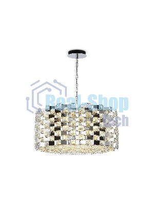 Люстра Ambrella light LH41006/18 CH/CL хром/прозрачный E14*18 max 40W D700*320