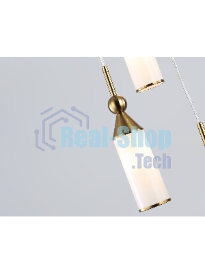 Светильник Ambrella light LH55272/3 BS/FR латунь/белый матовый E14 max 40W D230*1200